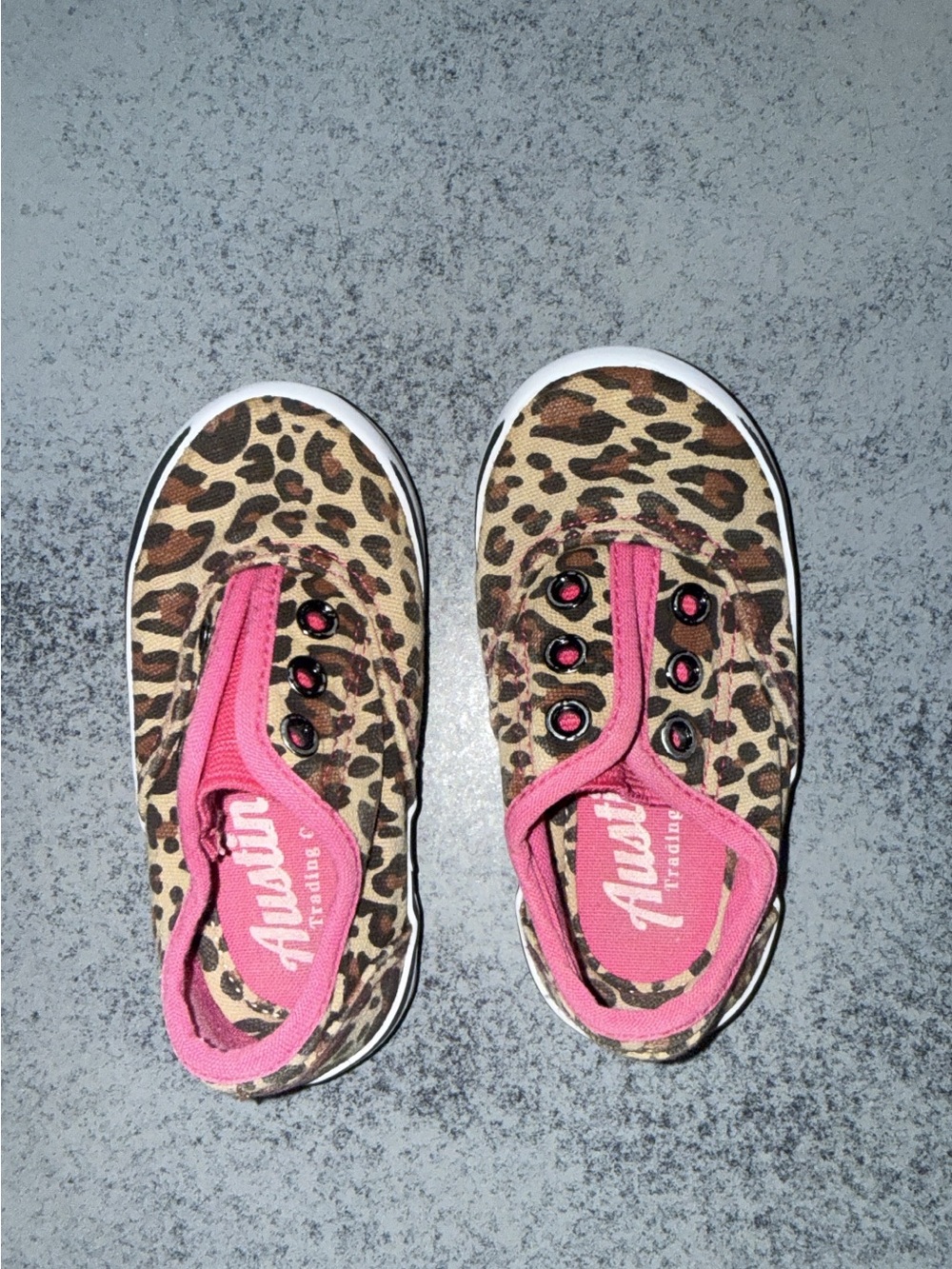 Leopard Print Pink Sneakers